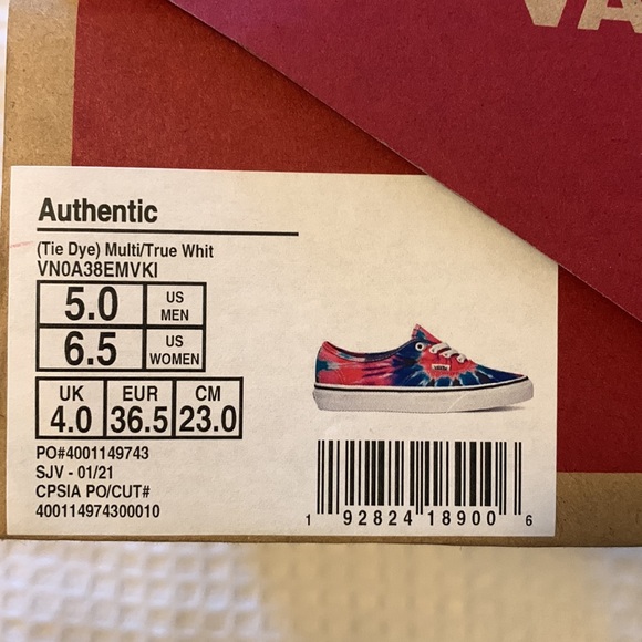 Tie Dye VANS - Picture 6 of 6